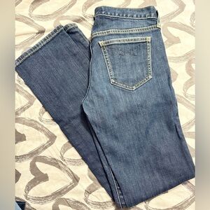 GAP Women's Straight Leg Jeans in Deep Blue